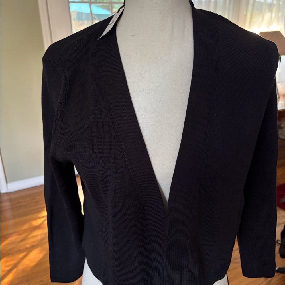 Talbots Black Shrug